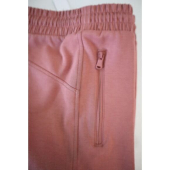 Old Navy Active Women's Sz M Mauve Pink High-Rise Dynamic Fleece Jogger Pants - Picture 8 of 11
